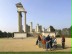 Foto: Besuchergruppe im Archäologischen Park in Xanten