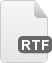 Symbol für Dateityp RTF