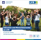 Titelblatt der Broschüre "Inklusion und Menschenrechte im LVR"