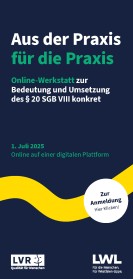 Titelseite des Flyers zur Veranstaltung "Aus der Praxis für die Praxis"