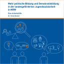 Cover der Broschüre "Demokratiebildung und politische Bildung in der Jugendsozialarbeit NRW"