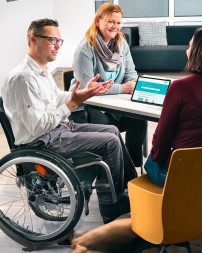 Eine Beratungssituation im Alltag
