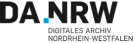 Logo als Schrift: DA NRW. Digitales Archiv Nordrhein-Westfalen.