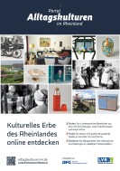 Plakat: Alltagskulturen im Rheinland