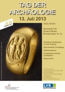 Plakat zum Tag der Archäologie mit der Abbildung eines goldenen Ringes