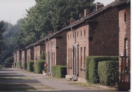 Foto: Backsteinhäuser in der Siedlung Eisenheim